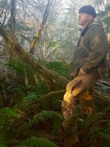 Alan Kay, guide of the Wilderness Living Skills Workshop in Oregon