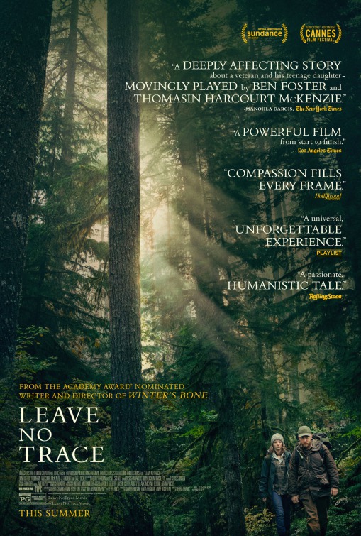 Leave No Trace movie posted