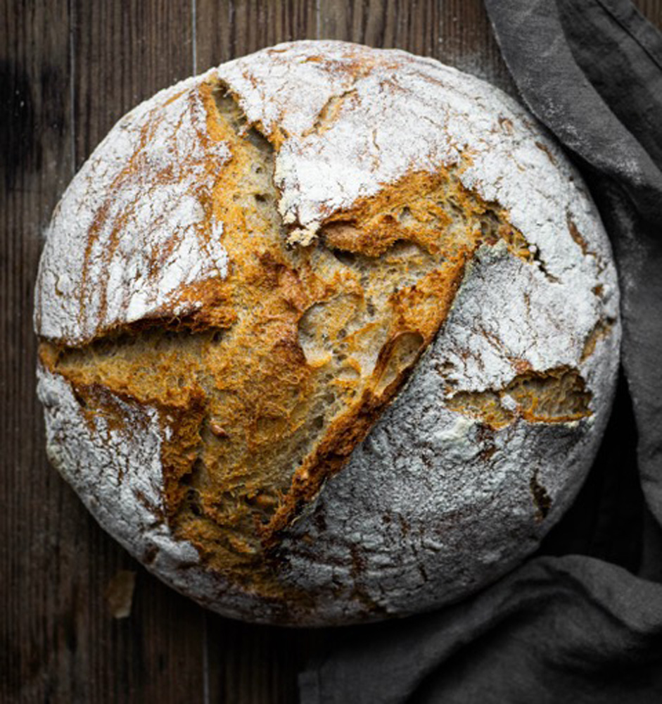 loaf of artisan bread