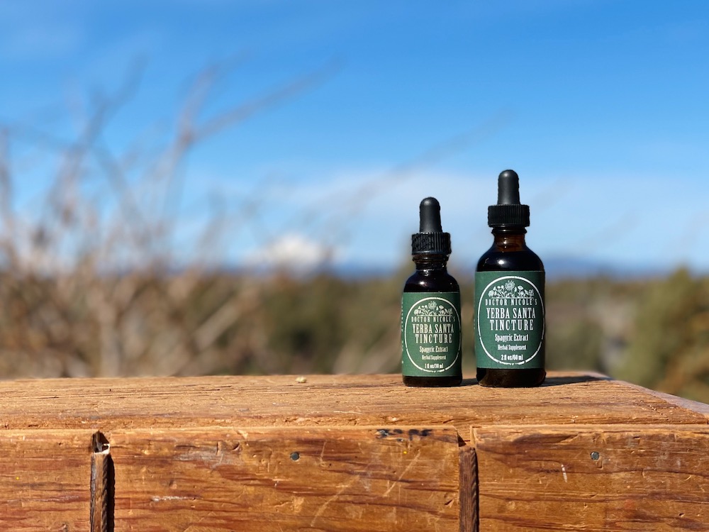 Nicoles Apothecary Yerba Santa tincture