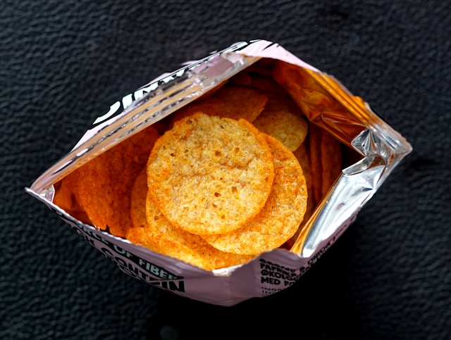 bag of processed chips
