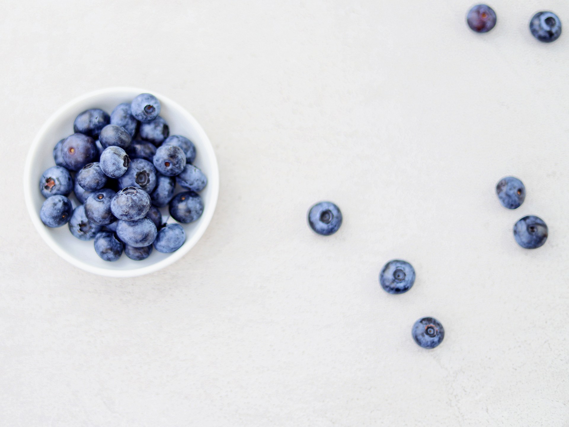 blueberries in a bowl