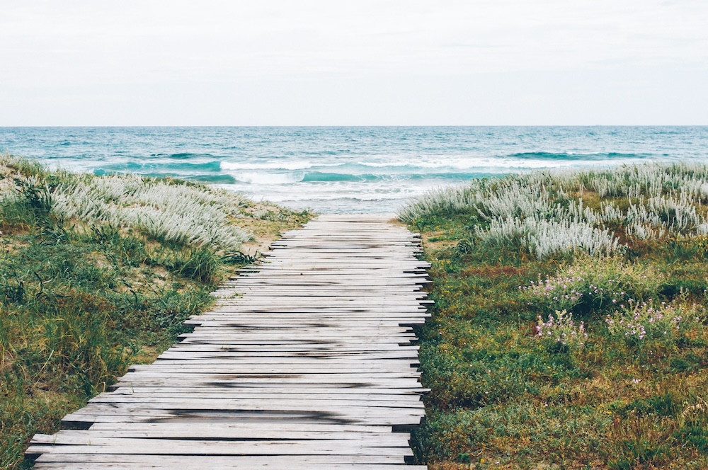 path to beach