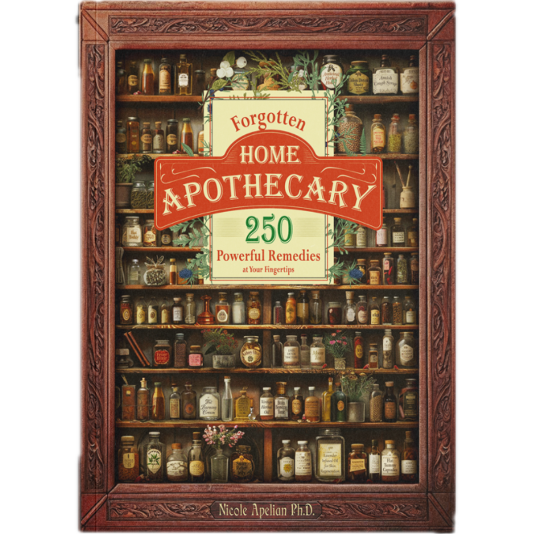 Nicole Apelians Forgotten Home Apothecary book cover solid