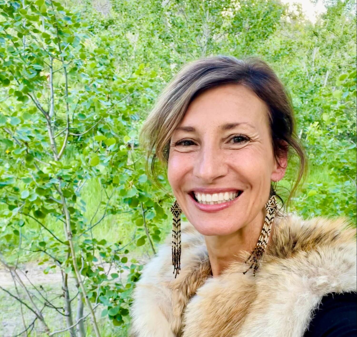 smiling Nicole Apelian
