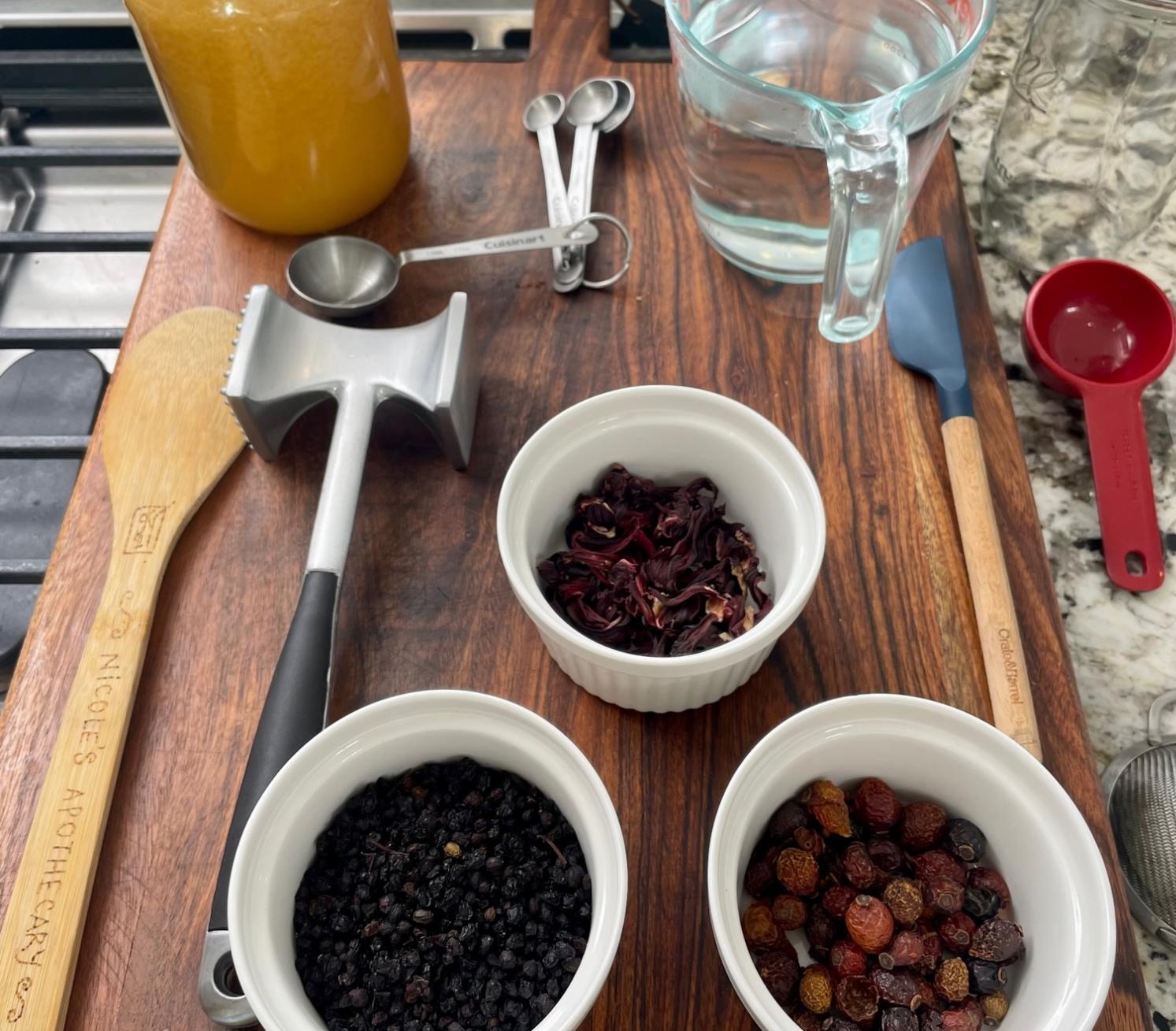 supplies for making natural remedies