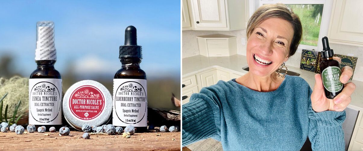 Nicole Apelian usnea elderberry tincture
